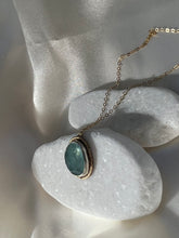 Load image into Gallery viewer, Aquamarine Sparkle Necklace