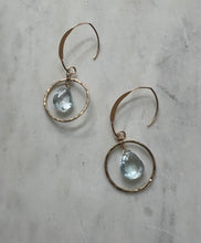 Load image into Gallery viewer, Blue Topaz Earrings