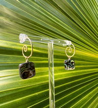 Load image into Gallery viewer, Mini Swirl Charm Earrings