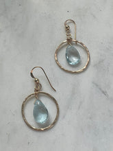 Load image into Gallery viewer, Blue Topaz Earrings