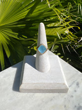 Load image into Gallery viewer, Aquamarine Sparkle Ring