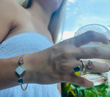 Load image into Gallery viewer, Sun, Sea, and Moon Bracelet