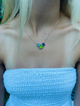 Load image into Gallery viewer, Seaglass Cluster Necklace