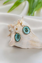 Load image into Gallery viewer, Limpet Seashell Earrings-14k gold Filled