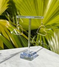 Load image into Gallery viewer, Hammered Heart Earrings