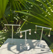 Load image into Gallery viewer, Diamond of the Season Threader Earrings