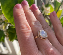 Load image into Gallery viewer, Moonstone Sparkle Ring