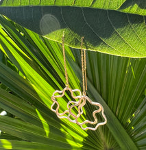 Load image into Gallery viewer, Funky Shaped Gold and Silver Threader Earrings