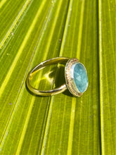 Load image into Gallery viewer, Blue Kyanite Sparkle Ring