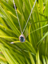 Load image into Gallery viewer, Teal Moss Kyanite Necklace