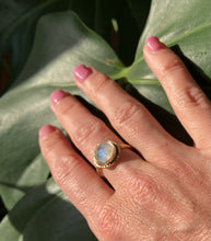 Load image into Gallery viewer, Moonstone Sparkle Ring