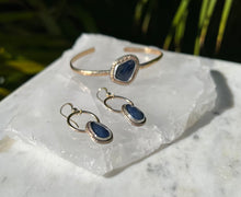 Load image into Gallery viewer, Something Blue Sapphire Cuff Bracelet