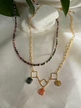 Load image into Gallery viewer, Tourmaline Beaded Necklace
