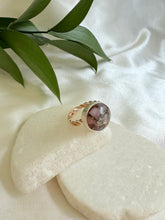 Load image into Gallery viewer, Mosaic Pink Opal Twist Band Ring
