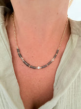 Load image into Gallery viewer, Green Sapphire and Pearl Necklace
