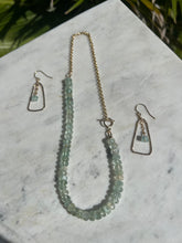 Load image into Gallery viewer, Love Struck Aquamarine Earrings
