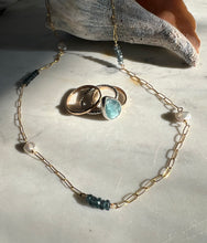 Load image into Gallery viewer, Pearl and Stone Necklace
