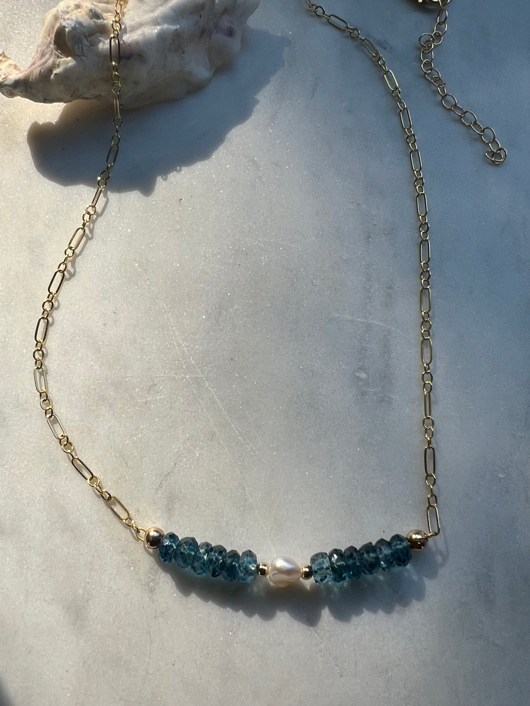 Isle of Palms Topaz Necklace