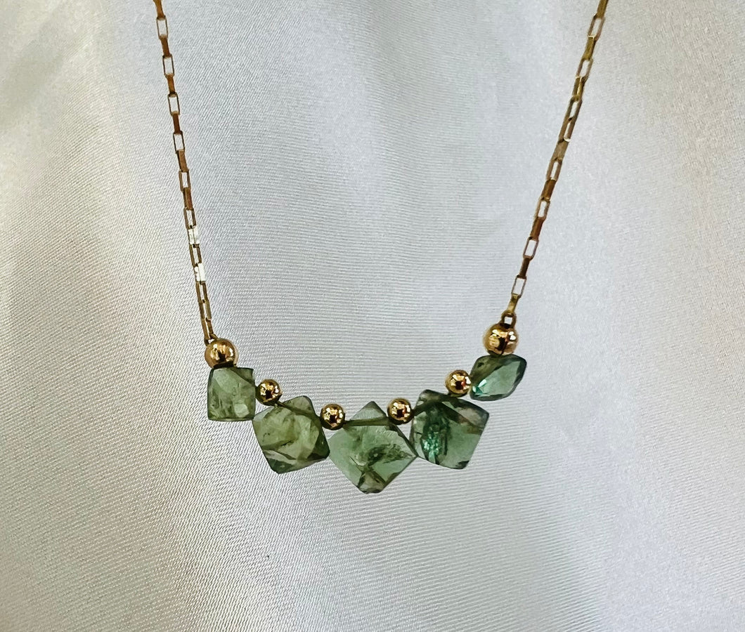 Petite Peridot Necklace