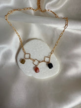 Load image into Gallery viewer, Tres Tourmaline Gold Necklace
