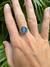 Load image into Gallery viewer, Labradorite Sparkle Ring
