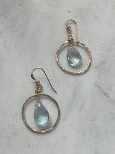 Load image into Gallery viewer, Blue Topaz Earrings
