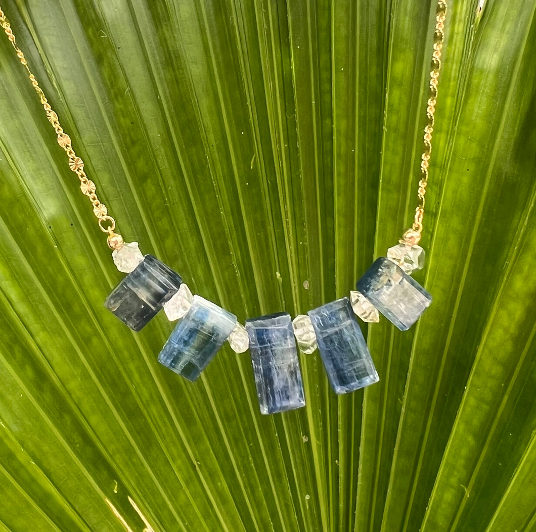 Fancy Funk Kyanite Necklace