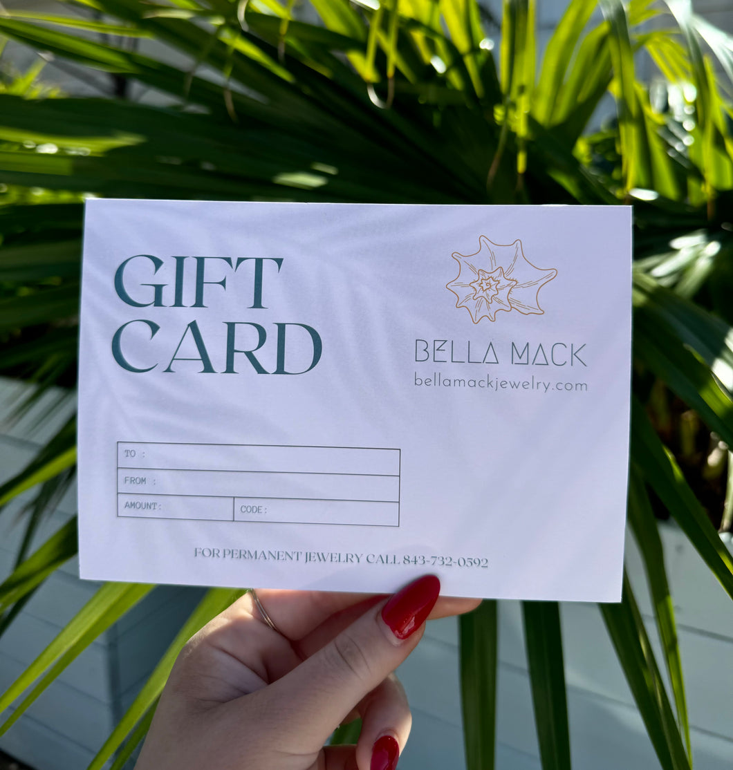 Bella Mack Gift Card