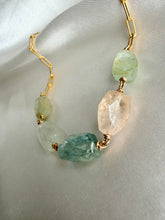 Load image into Gallery viewer, Chunky Aquamarine Necklace
