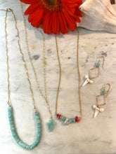 Load image into Gallery viewer, Amazonite, Coral and Pearl Necklace
