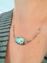 Load image into Gallery viewer, Abalone Diamond Necklace
