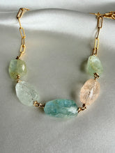 Load image into Gallery viewer, Chunky Aquamarine Necklace

