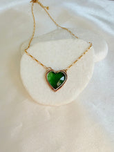 Load image into Gallery viewer, Serpentine Heart Necklace
