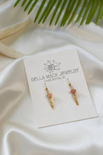 Load image into Gallery viewer, Moonstone Spike Earrings
