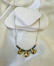 Load image into Gallery viewer, Pyrite Drops Necklace
