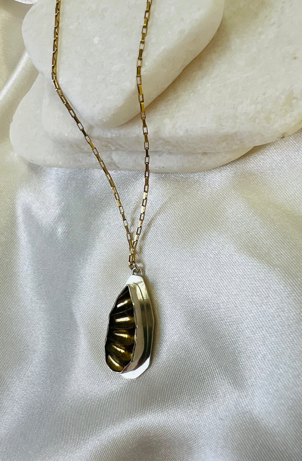 Shell of Gold Necklace