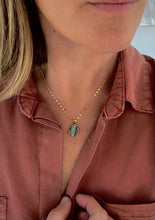 Load image into Gallery viewer, Ocean Green Kyanite Necklace
