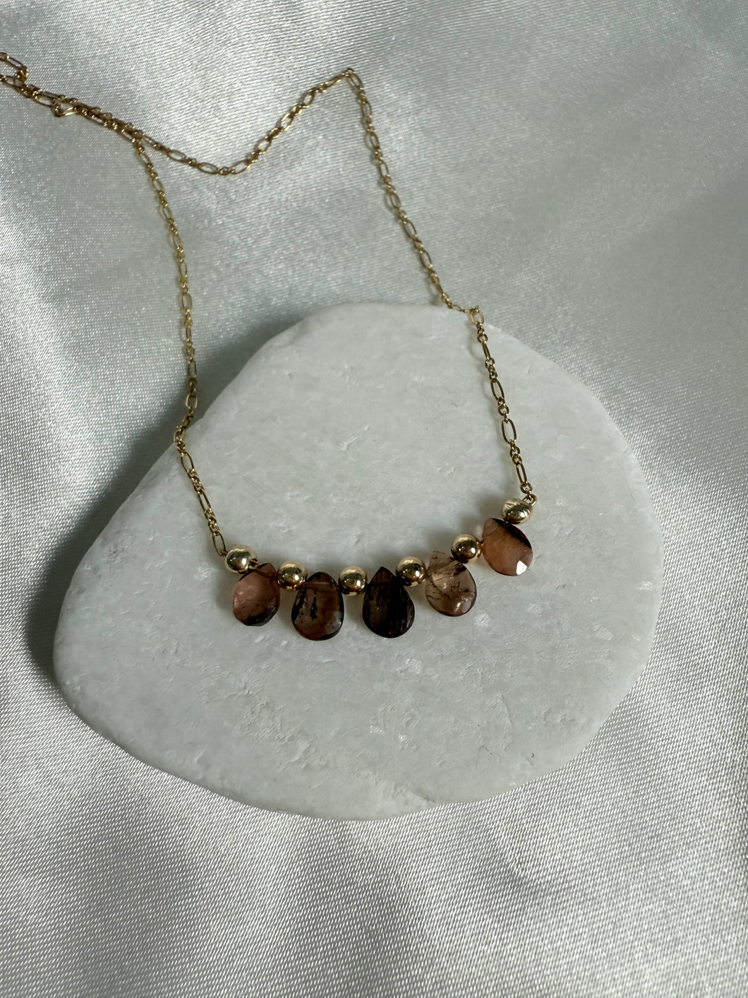 Petite Andalusite Necklace