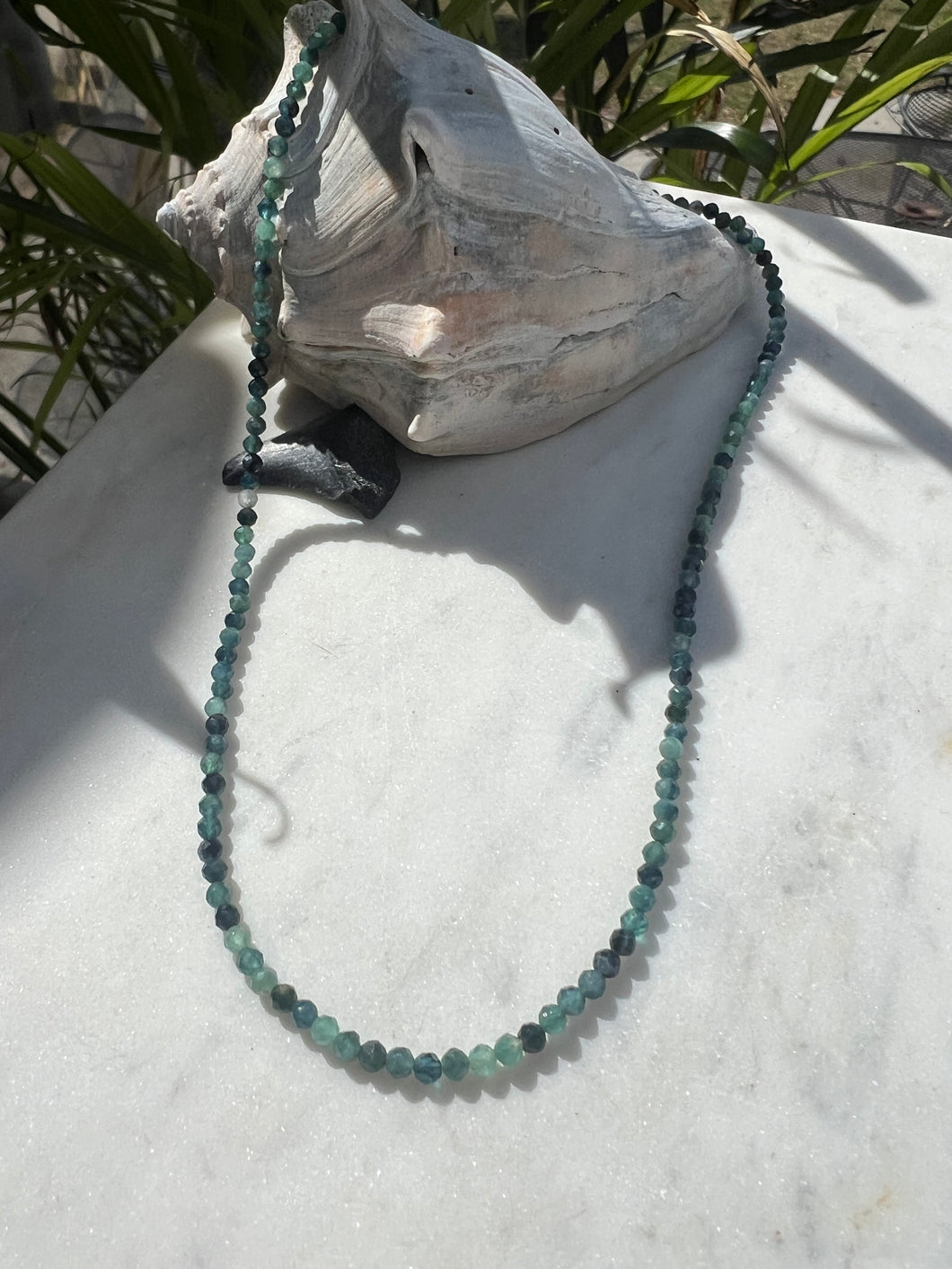 Deep Sea Beaded Necklace