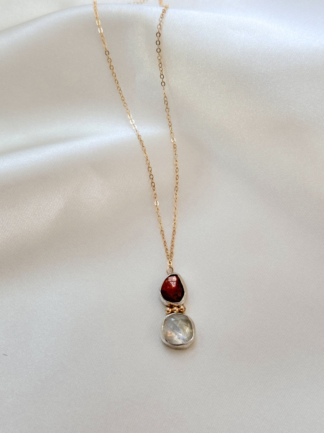 Sun and Moon Necklace