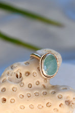 Load image into Gallery viewer, Aquamarine Sparkle Ring
