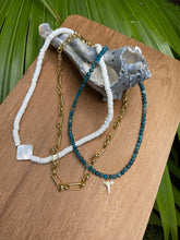 Load image into Gallery viewer, Blue Apatite Jaws Necklace
