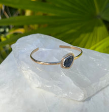 Load image into Gallery viewer, Something Blue Sapphire Cuff Bracelet
