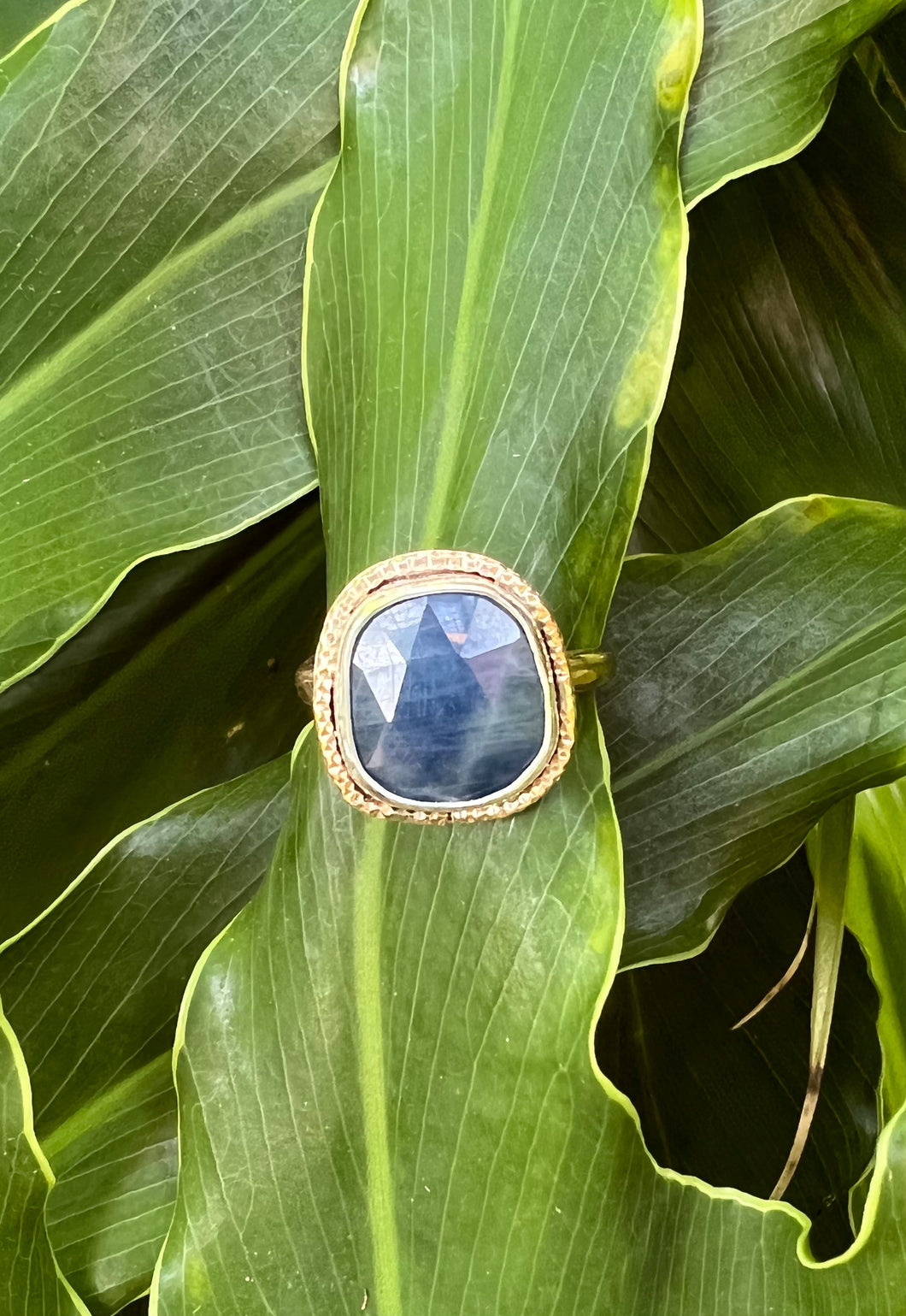 Something Blue Sapphire Ring