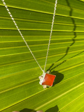 Load image into Gallery viewer, Carnelian Silver and Gold Necklace
