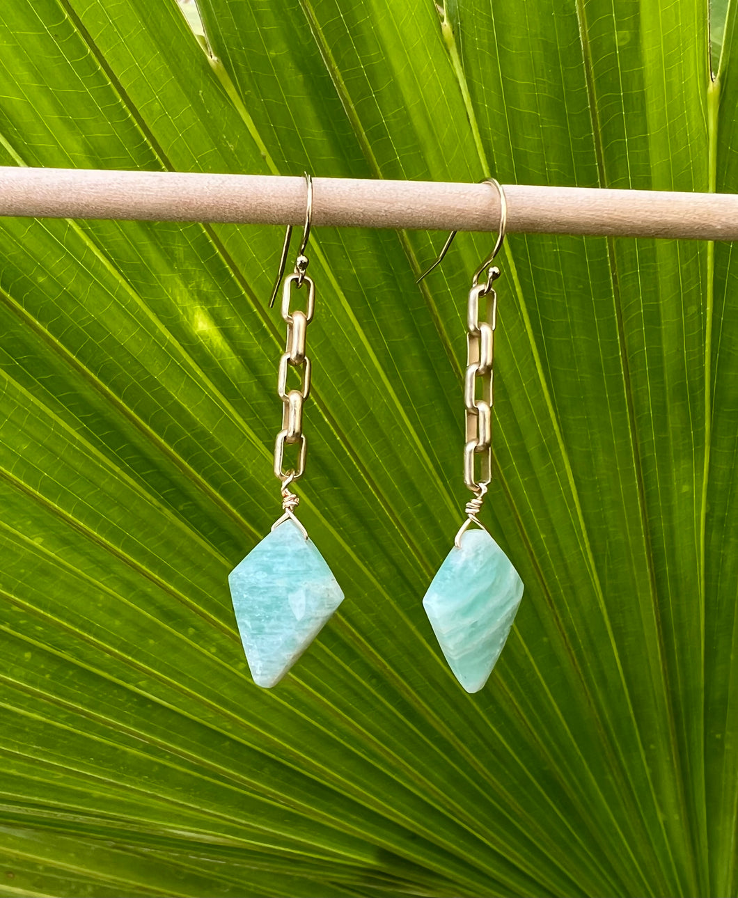 Dancing Amazonite Earrings