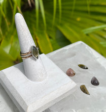 Load image into Gallery viewer, Olive Green Tourmaline Ring
